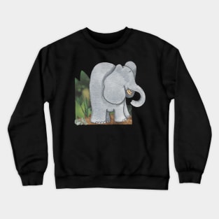 Mr. Elephant in the Jungle Crewneck Sweatshirt